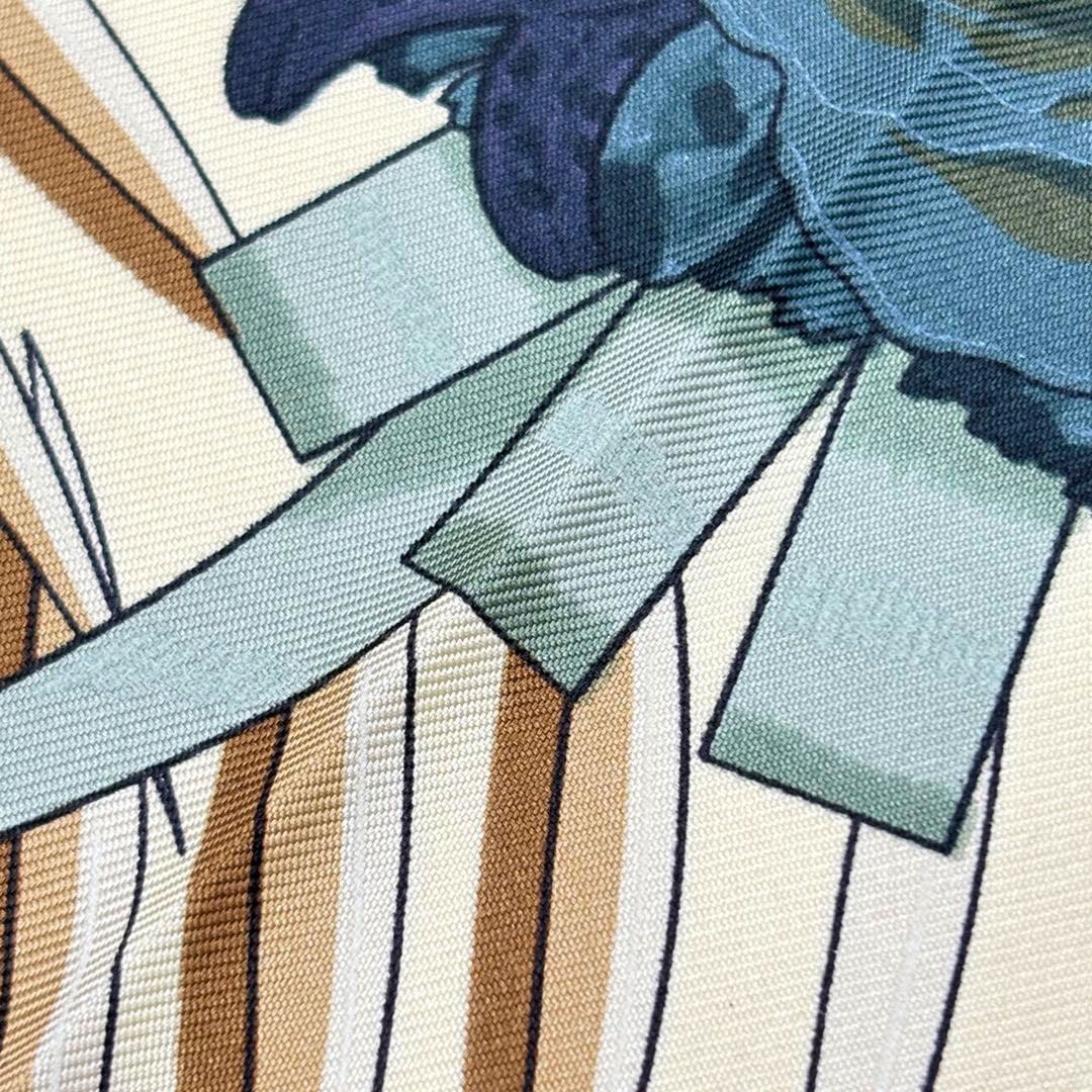 HERMES エルメス スカーフ カレ90 『Fleurs de L'Opera(オペラの花