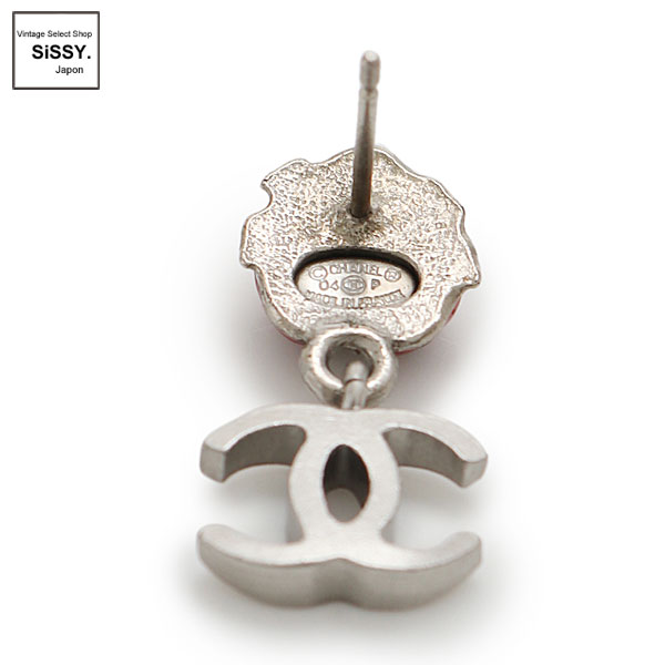 CHANEL/シャネル　ピアス ココマーク てんとう虫 04P シルバ CHANEL/シャネルピアス ココマーク てんとう虫 04P シルバ