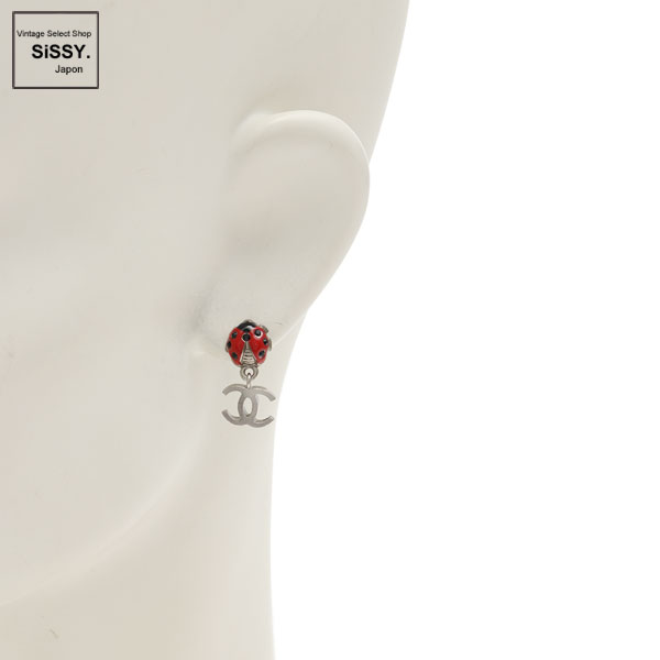 CHANEL てんとう虫ピアス Y2K 正規店購入品 シャネル CHANEL てんとう虫ピアス Y2K 正規店購入品 シャネル - メルカリ