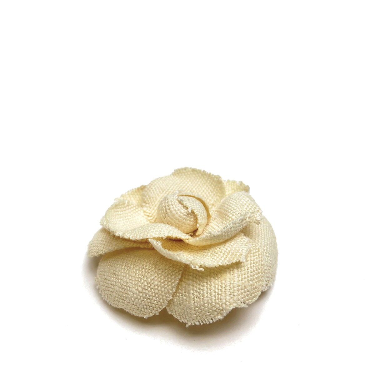 特価 シャネル CHANEL カメリア コットン ブローチ コサージュ アクセサリー