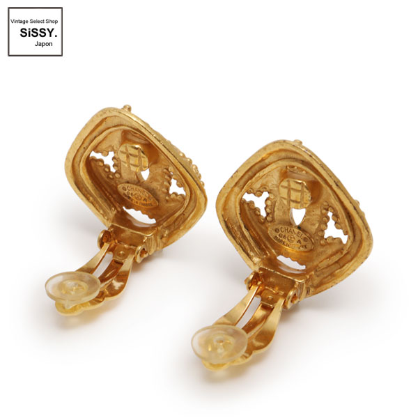 ■シャネル■ イヤリング ココマーク ヴィンテージ ゴールド 96A 【CHANEL】