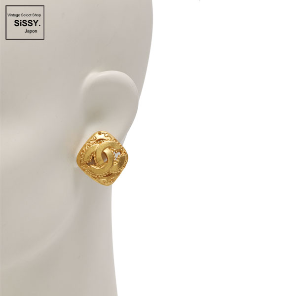 ■シャネル■ イヤリング ココマーク ヴィンテージ ゴールド 96A 【CHANEL】