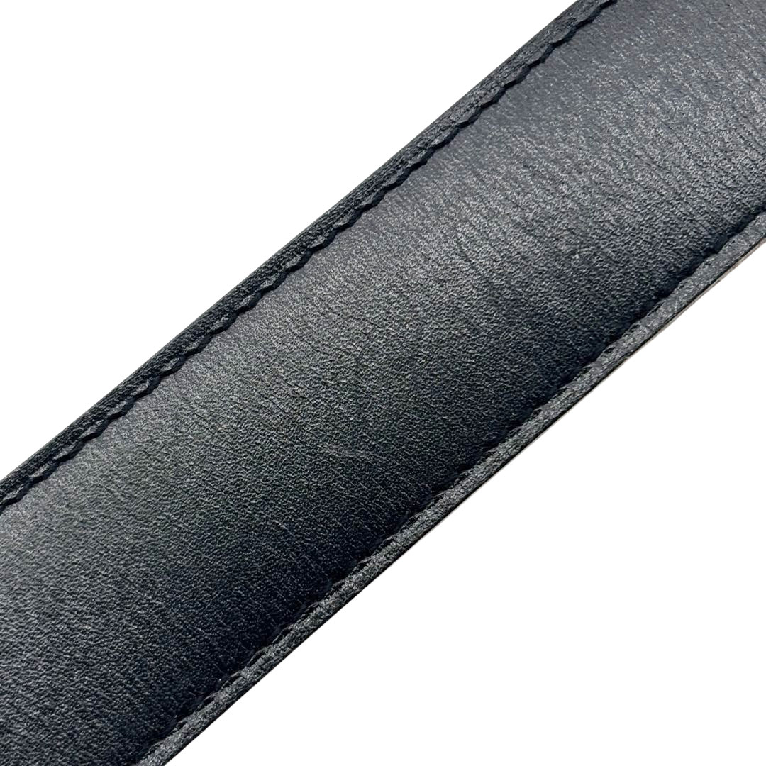 HERMES エルメス Hベルト コンスタンス 90 リバーシブル ボックスカーフ/トリヨンクレマンス ブラック/ゴールド/シルバー金具 □J刻印