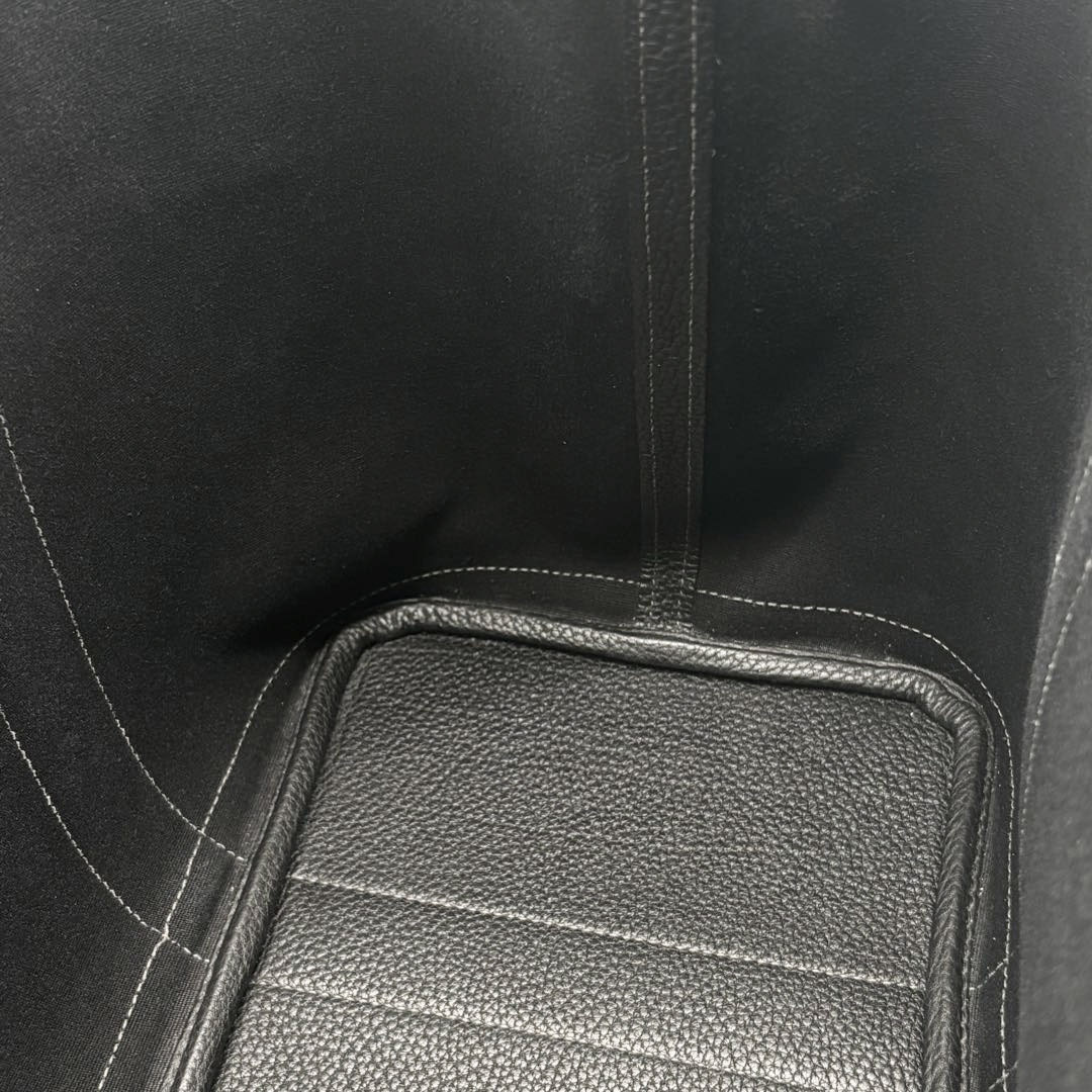 HERMES エルメス トートバッグ ガーデンパーティ36 PM トワルオフィシエ/レザー ブラック □P刻印