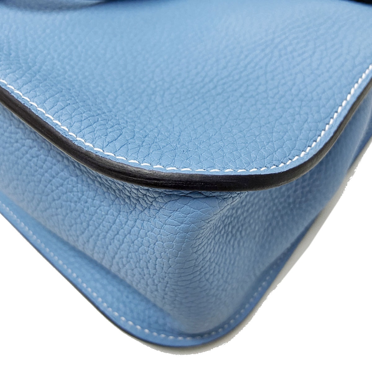 □エルメス□ アルザン31 ショルダーバッグ トリヨンクレマンス ブルー