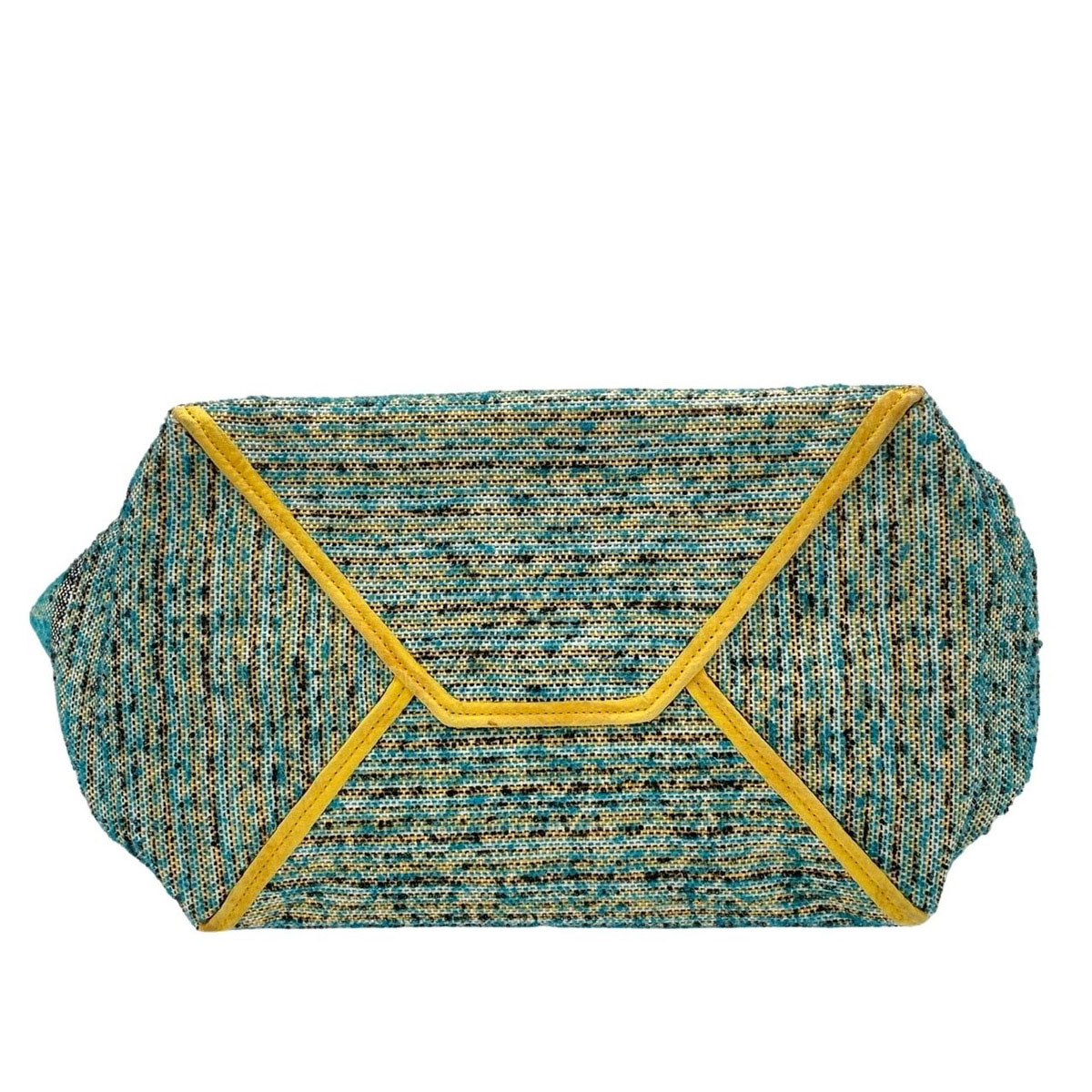 CELINE セリーヌ トートバッグ カバファントム ミディアム ツイード レザー ミレニアムコレクション グリーン系マルチカラー 171052BAF.07BL