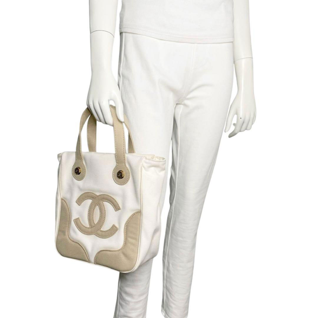 CHANEL シャネル トートバッグ ハンドバッグ マシュマロ ココマーク