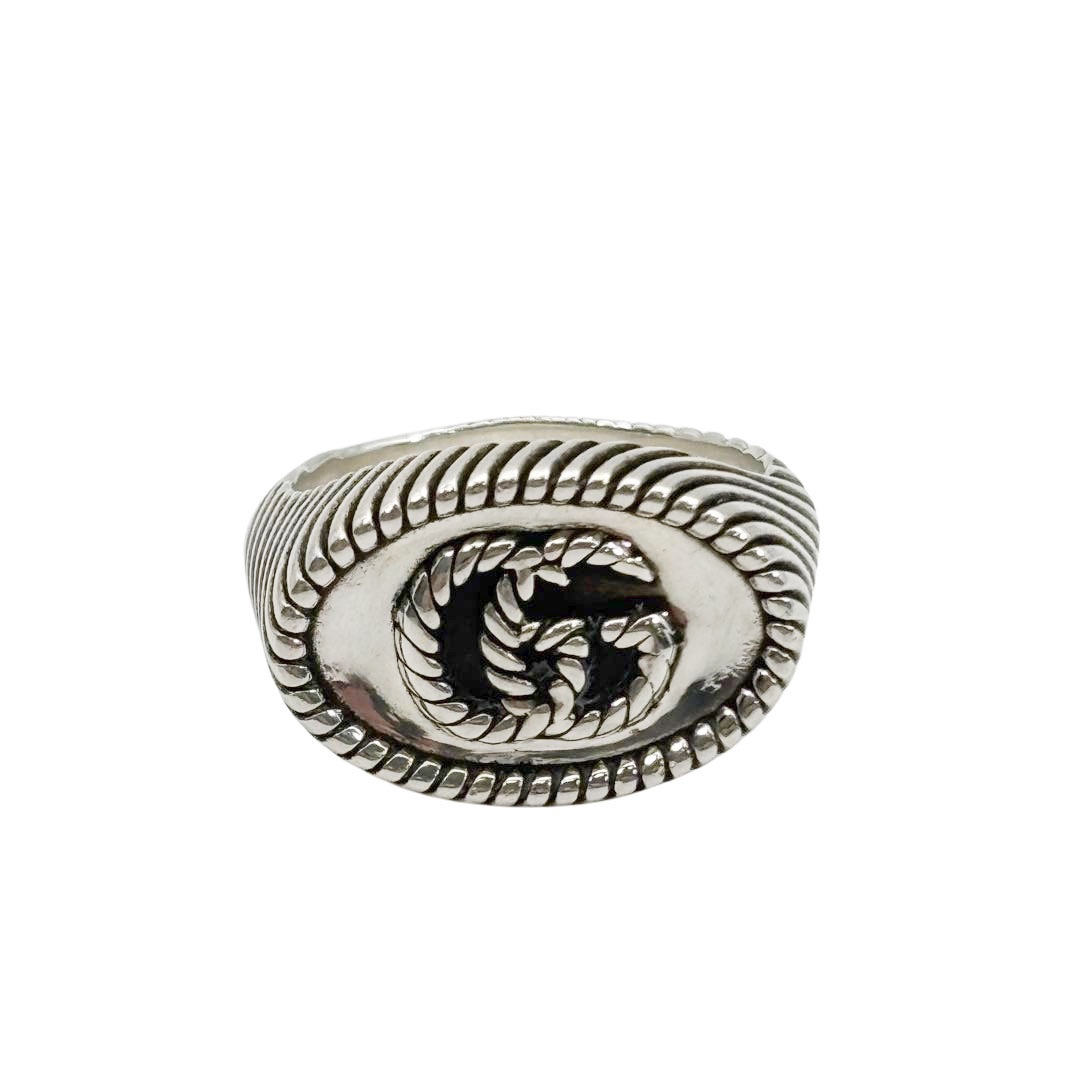 GUCCI グッチ GGマーモント リング 指輪 #12(約11号) Ag925 シルバー 10.0g