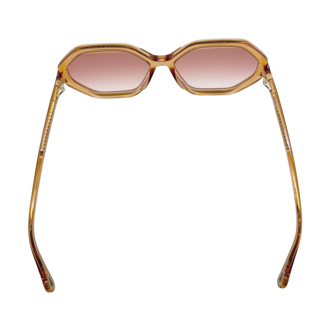 Chloe クロエ レディースサングラス 58□16 140 ピンクブラウン系