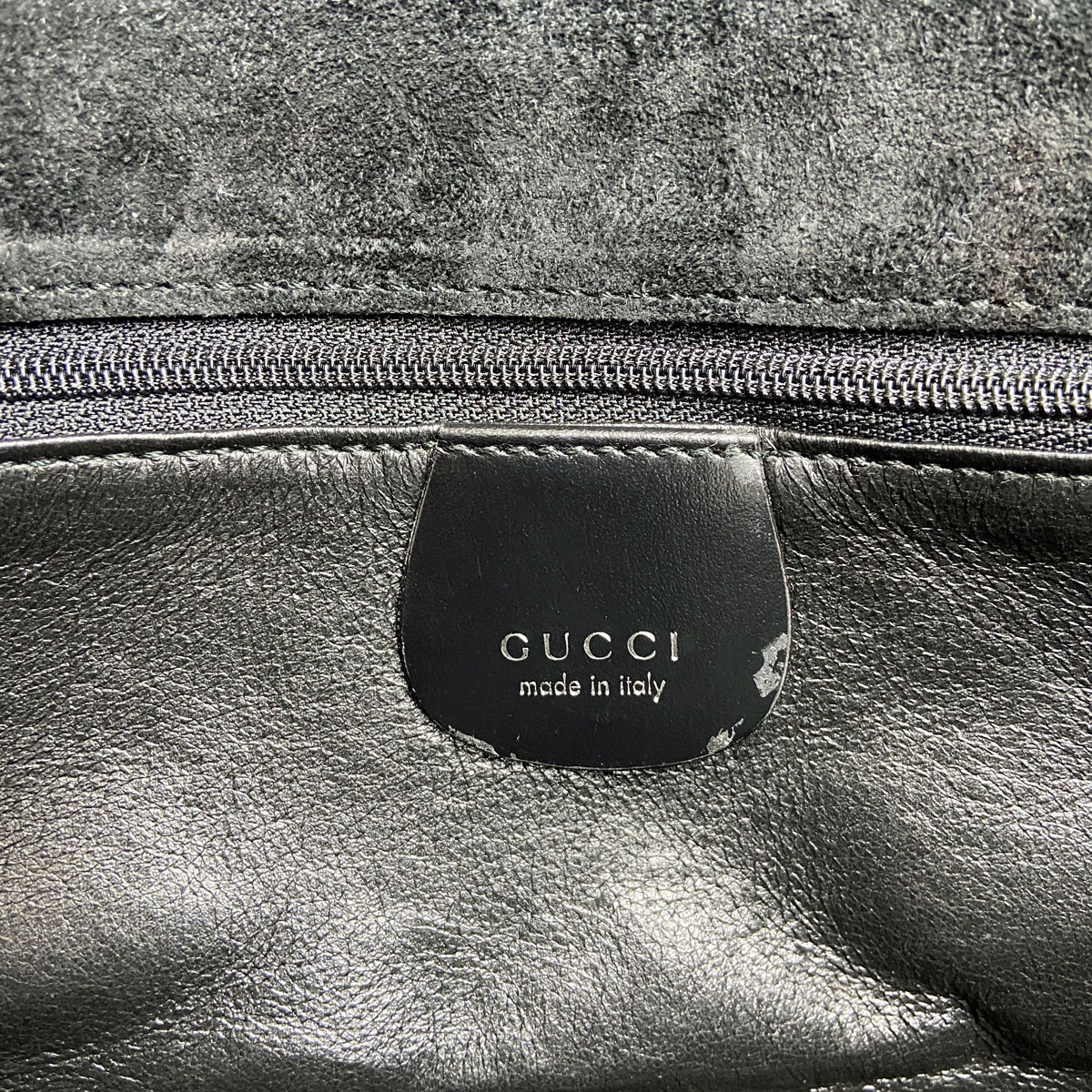 GUCCI グッチ クラッチバッグ エナメル ブラック 0634 | バッグ