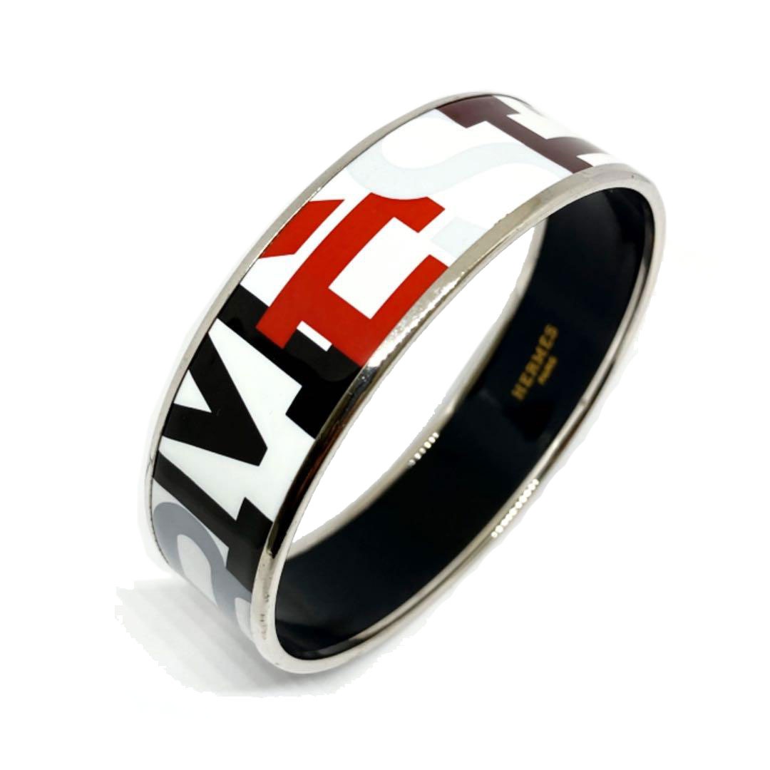 HERMES マルチカラーバングル エルメス ブランド バングル レディース メタル フランス クリック