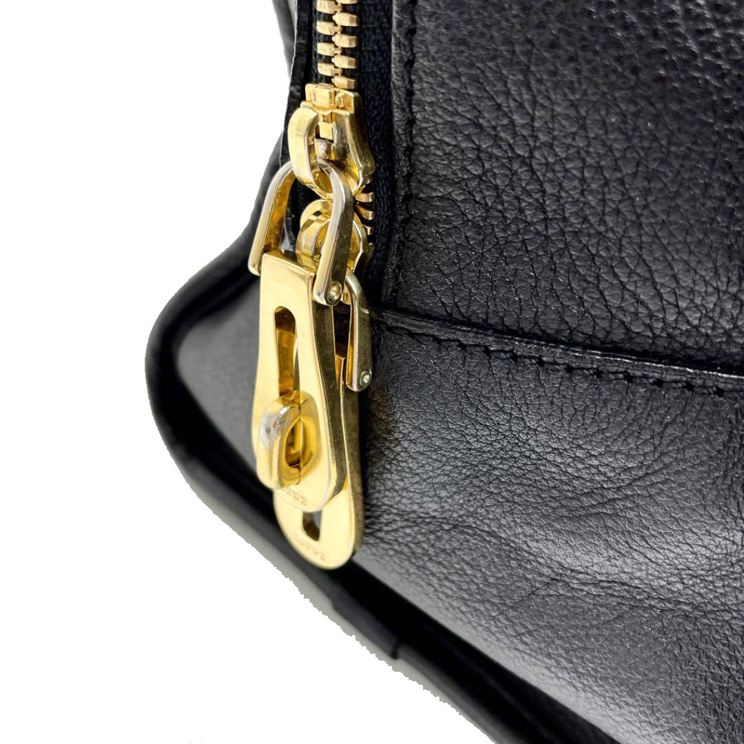 LOEWE ロエベ ハンドバッグ アマソナ36 ハラコ レオパード ヒョウ柄