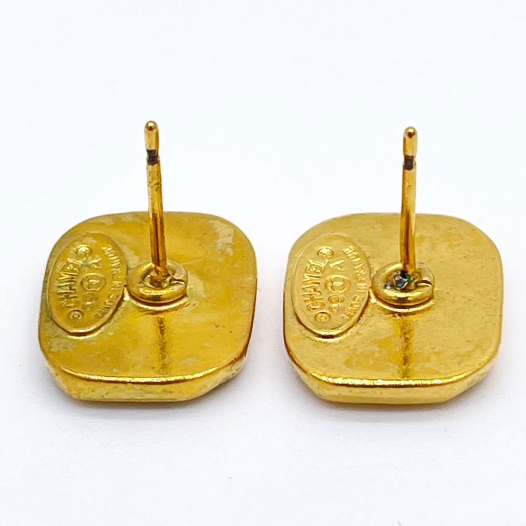 CHANEL シャネル ピアス ココマーク ロゴ ゴールド 99A ヴィンテージ