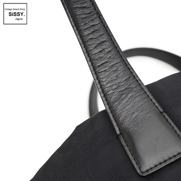 ■シャネル■ ニュートラベルラインMM トートバッグ ナイロンキャンバス レザー ブラック  【CHANEL】