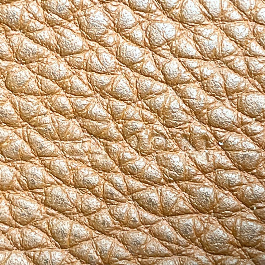 HERMES エルメス ドゴンGM 二つ折り長財布 トゴ ゴールド ゴールド金具 □M刻印（2009年頃製造）