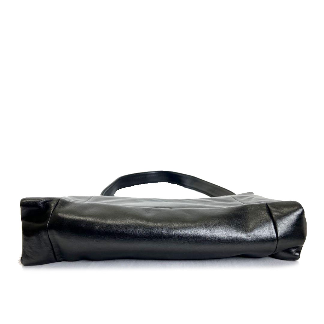 LOEWE ロエベ アナグラム ワンショルダーバッグ ナッパレザー ブラック