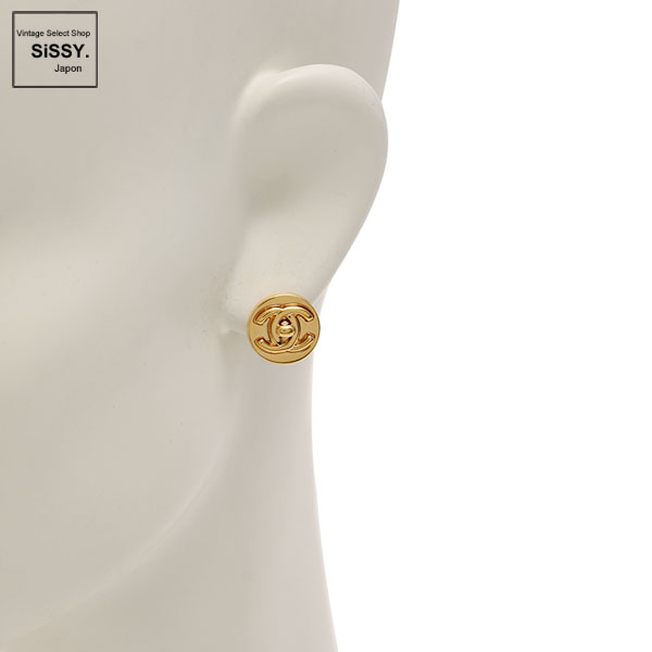 ■シャネル■ ココマーク イヤリング ターンロックモチーフ ゴールド 97A【CHANEL】