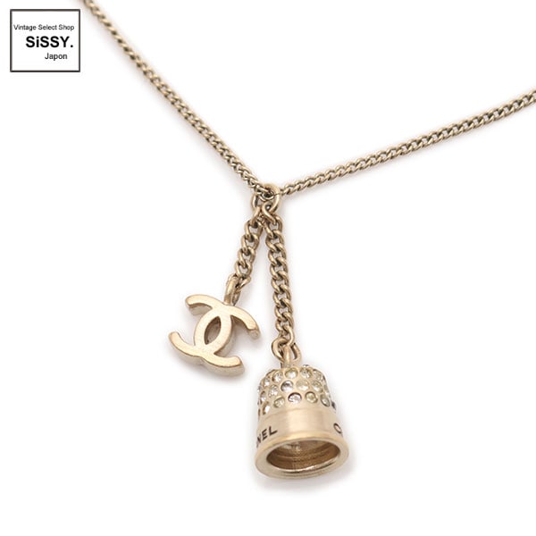 J590A　カラフルロゴパーツ ゴールドチェーンネックレス☆美品 SJX｜公式ONLINE STORE