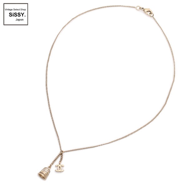 □シャネル□ ココマーク ネックレス ゴールド ベルモチーフ 09P