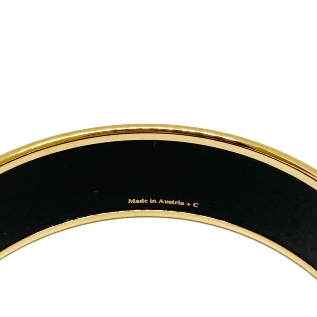 HERMES エルメス エマイユMM バングル ブレスレット 七宝 イルカ