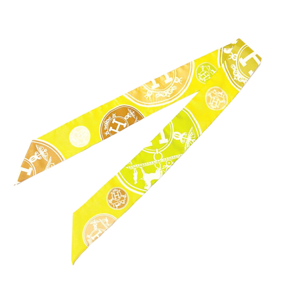 HERMES エルメス スカーフ ツイリー Hロゴ イエロー | 小物 | Brand