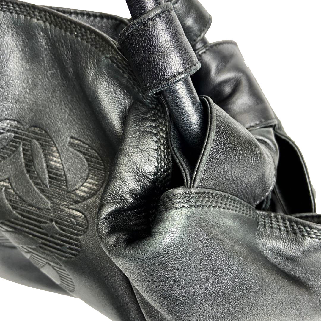 LOEWE ロエベ ナッパアイレ ハンドバッグ アナグラム ナッパレザー