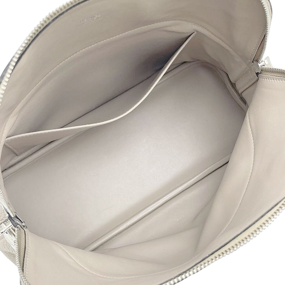 HERMES エルメス ボリード31 2WAYハンドバッグ トリヨンクレマンス トゥルティールグレー シルバー金具 □N刻印