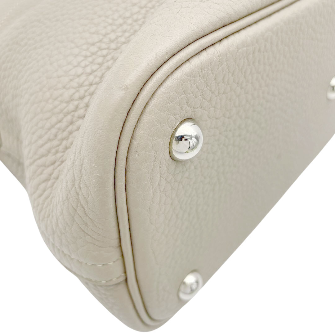 HERMES エルメス ボリード31 2WAYハンドバッグ トリヨンクレマンス トゥルティールグレー シルバー金具 □N刻印