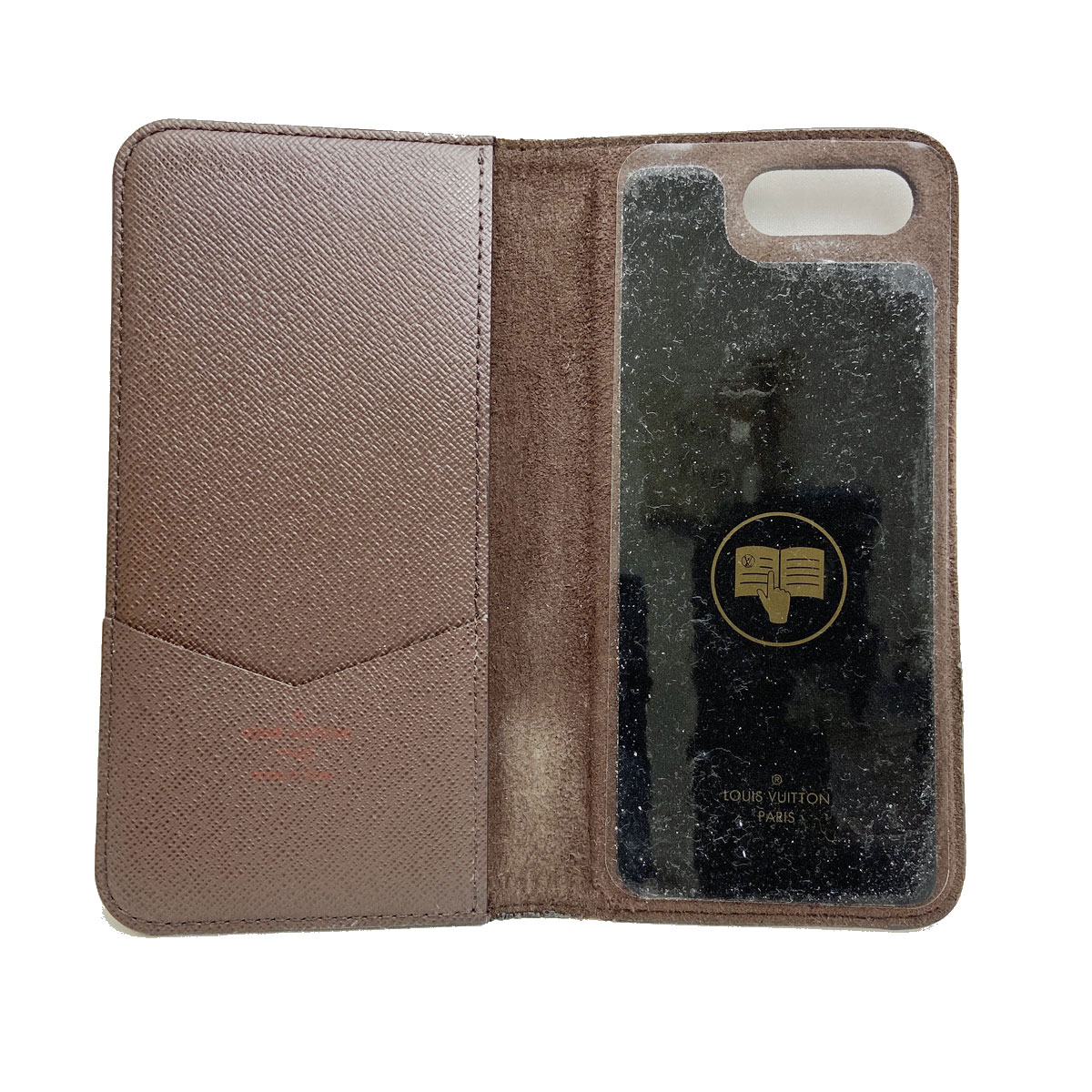 □ルイヴィトン□ フォリオ iPhone 6s+ スマホケース ダミエ