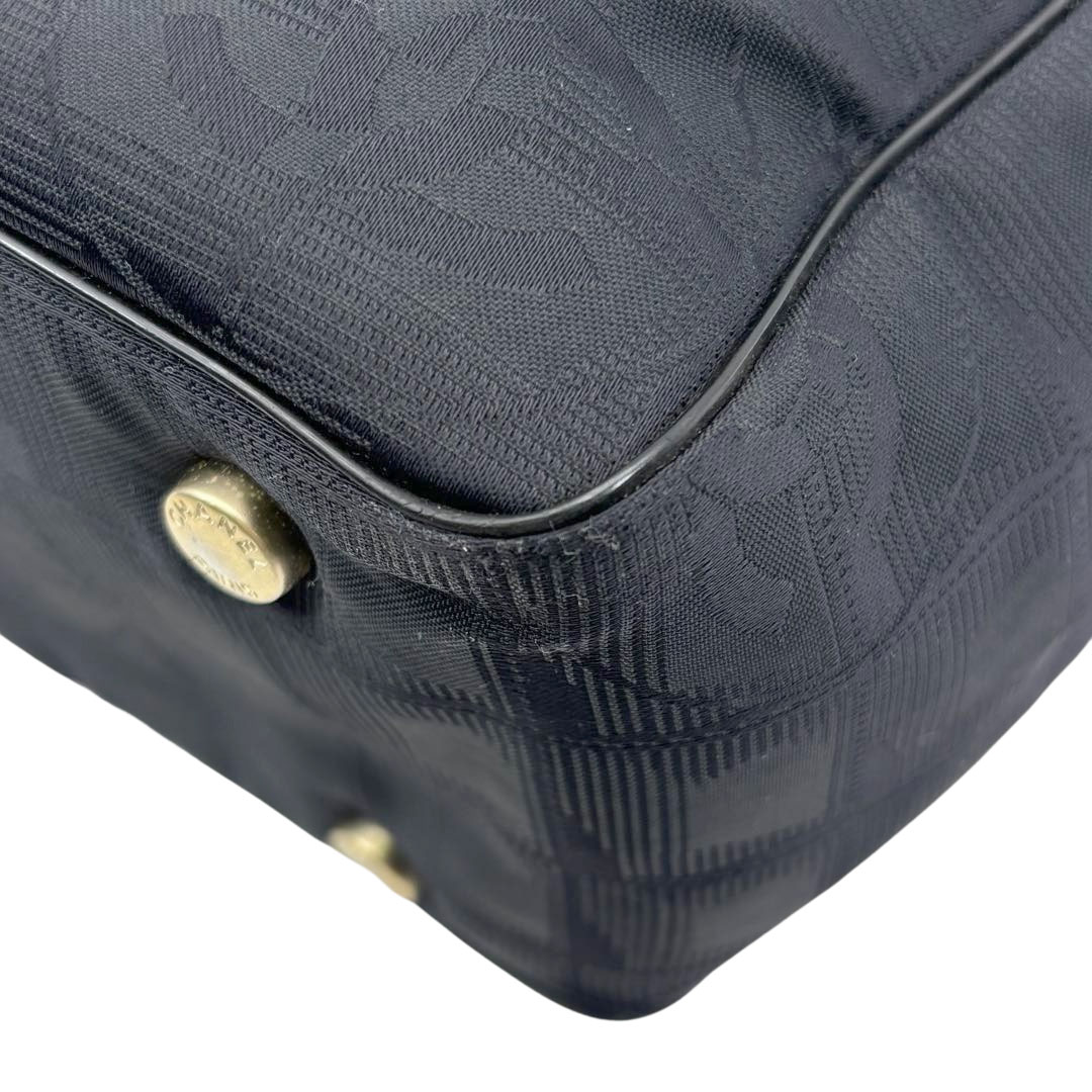 CHANEL シャネル トートバッグ ニュートラベルラインPM ナイロンキャンバス ブラック 8番台