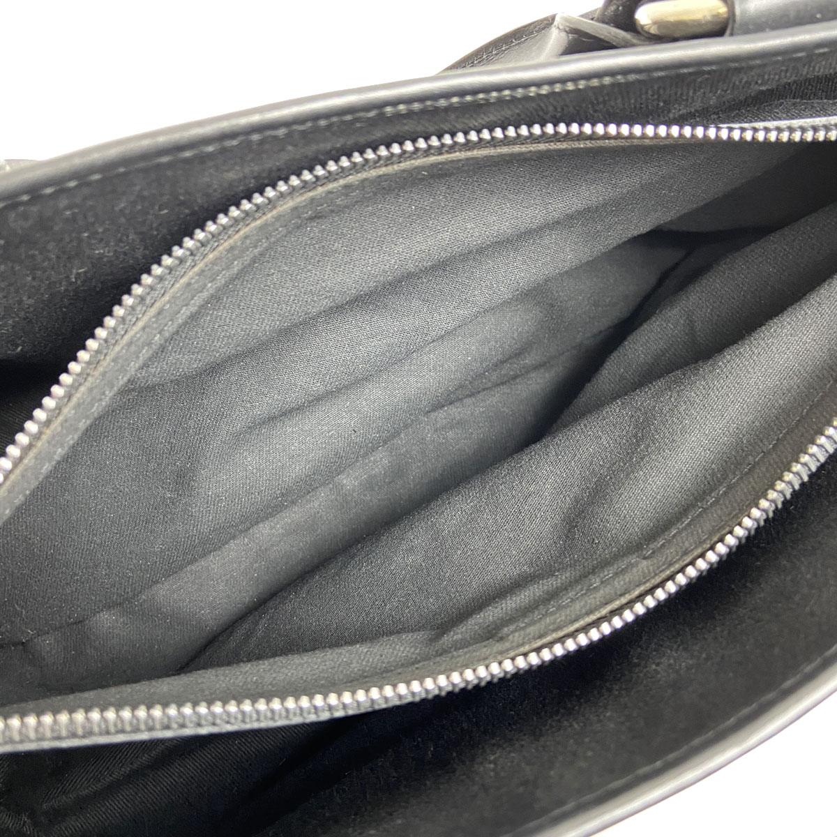 CELINE セリーヌ ブギーバッグ ハンドバッグ キャンバス レザー ブラック