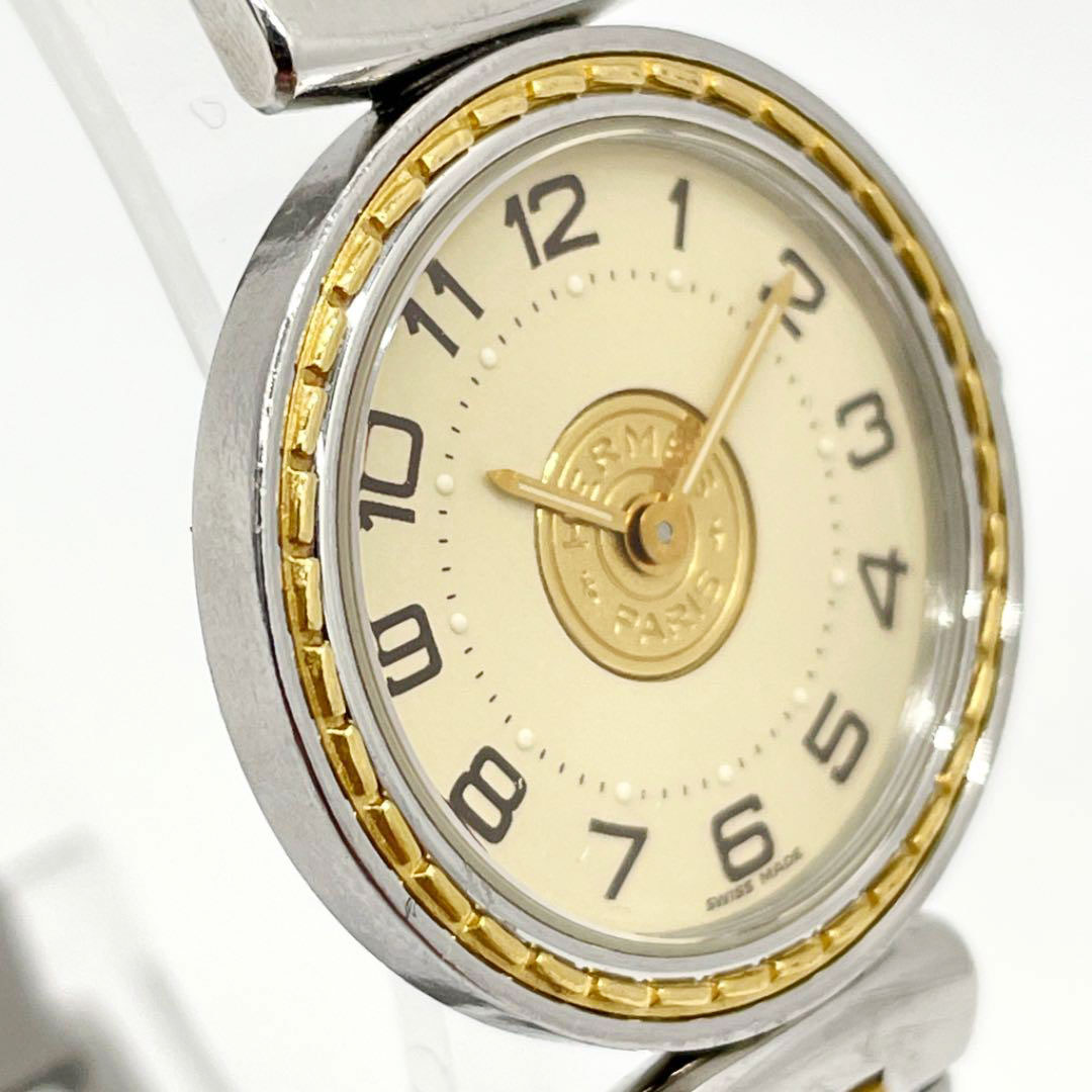 HERMES エルメス レディース腕時計 セリエ SE4.220 QZ シルバー  