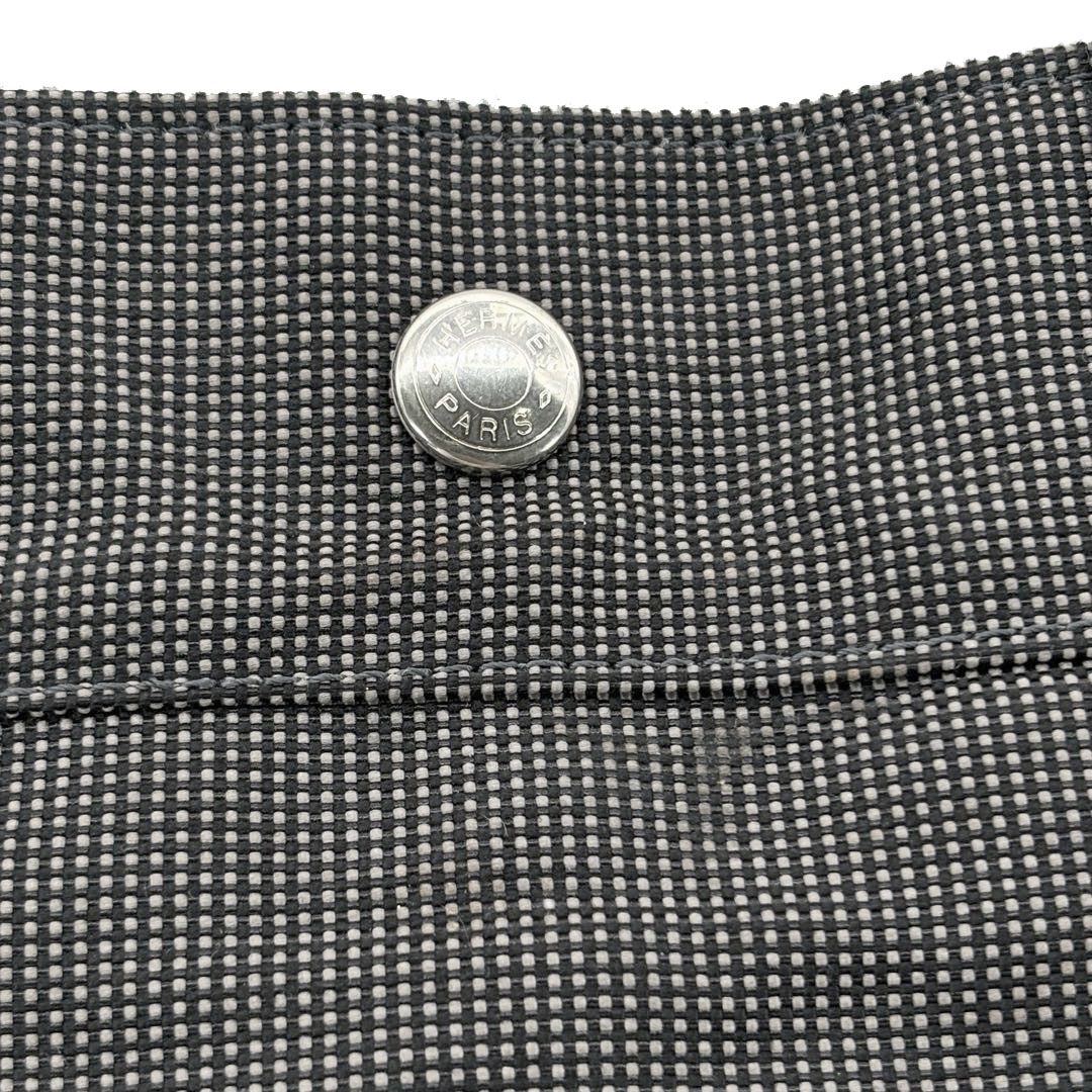 HERMES エルメス エールライン アドMM リュックサック バックパック キャンバス グレー