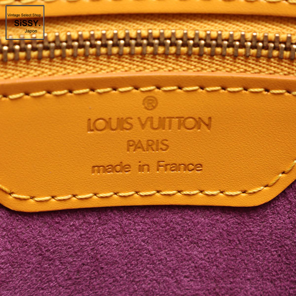 ■ルイ・ヴィトン■ サンジャックショッピング ショルダーバッグ エピ レザー タッシリイエロー M52269 【LOUIS VUITTON】
