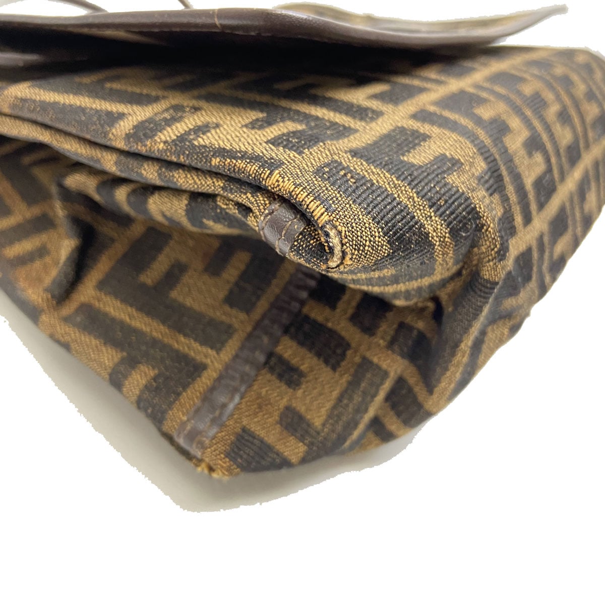 FENDI フェンディ ズッカ柄 ショルダーバッグ ポシェット キャンバス ヴィンテージ