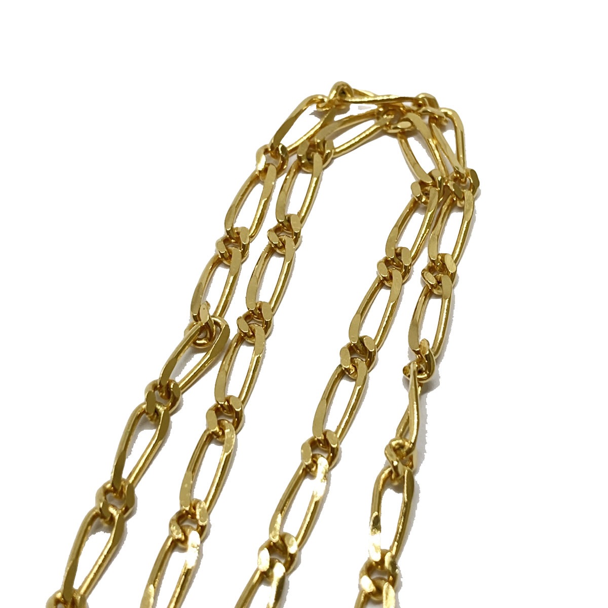 CHANEL シャネル ネックレス ラインストーン ココマーク ゴールド 1982 