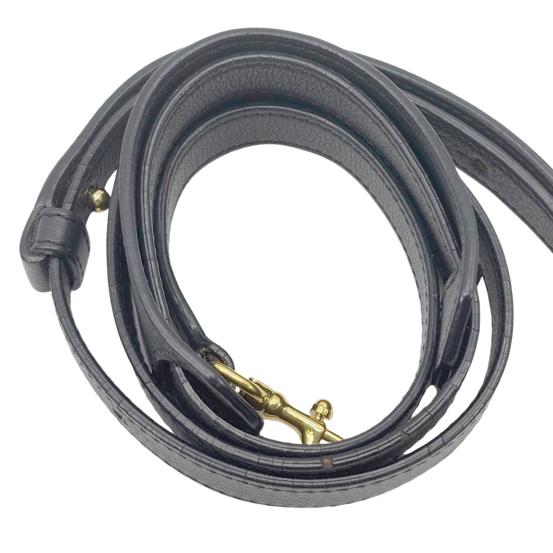 LOEWE ロエベ アマソナ23 ハンドバッグ レザー ブラック/ゴールド金具