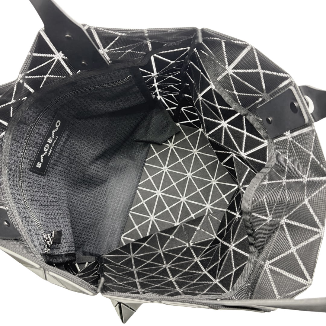 ISSEY MIYAKE BAOBAO イッセイミヤケ バオバオ プリズム トートバッグ 10×10 シルバー BB53AG043