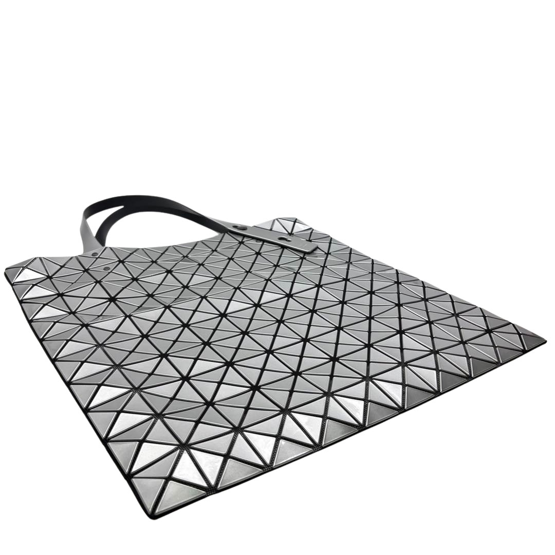 ISSEY MIYAKE BAOBAO イッセイミヤケ バオバオ プリズム トートバッグ 10×10 シルバー BB53AG043