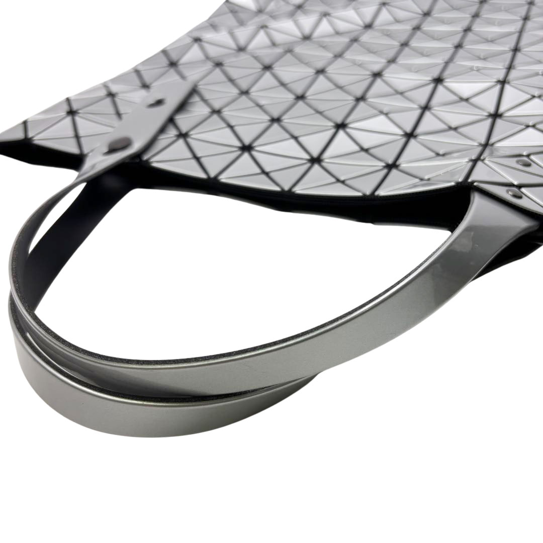 ISSEY MIYAKE BAOBAO イッセイミヤケ バオバオ プリズム トートバッグ 10×10 シルバー BB53AG043