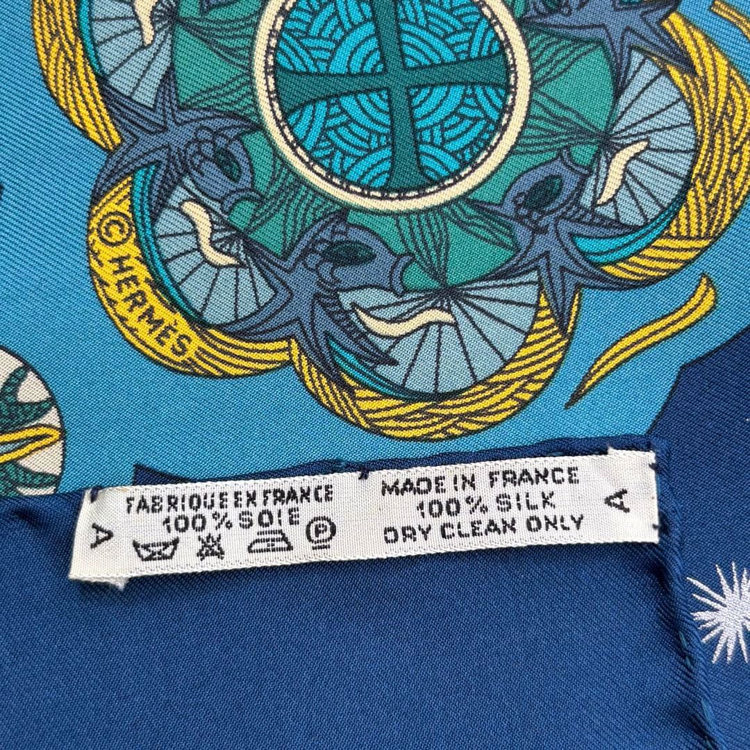 HERMES エルメス スカーフ カレ90 『LE ROY SOLEIL(太陽王)』 シルク