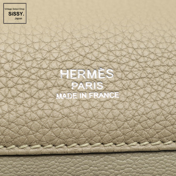 □エルメス□ エトリベルト ハンドバッグ トゴ トゥルティエールグレー