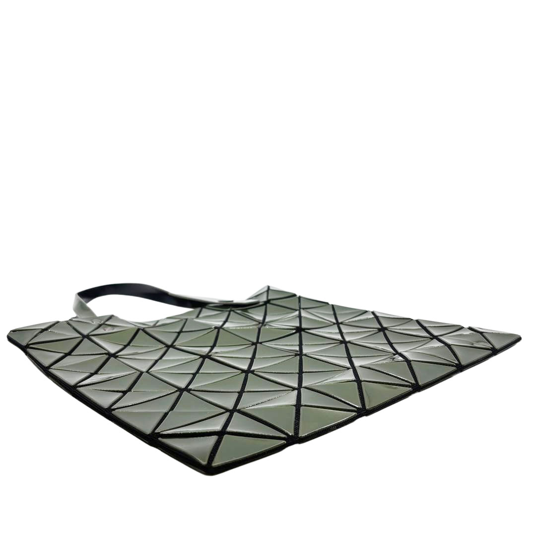 ISSEY MIYAKE BAOBAO イッセイミヤケ バオバオ ルーセント トートバッグ 6×6 グリーン系 BB33-AG283