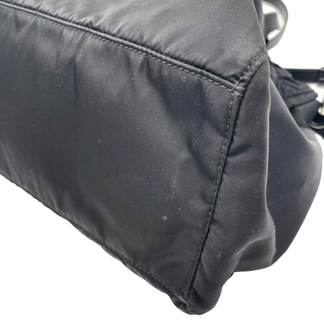 PRADA プラダ 2WAYショルダーバッグ ナイロン ブラック BR1663