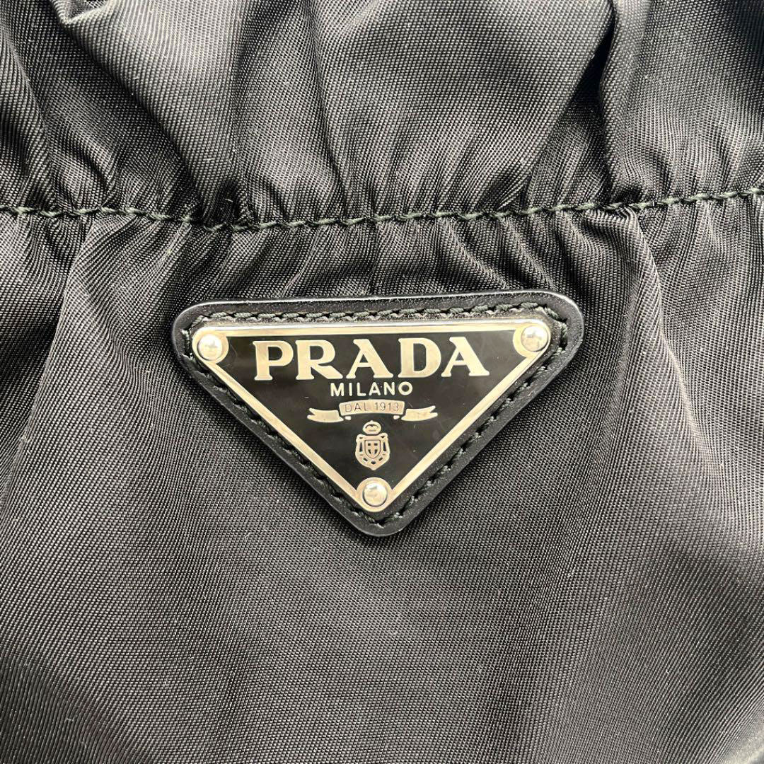 PRADA プラダ 2WAYショルダーバッグ ナイロン ブラック BR1663