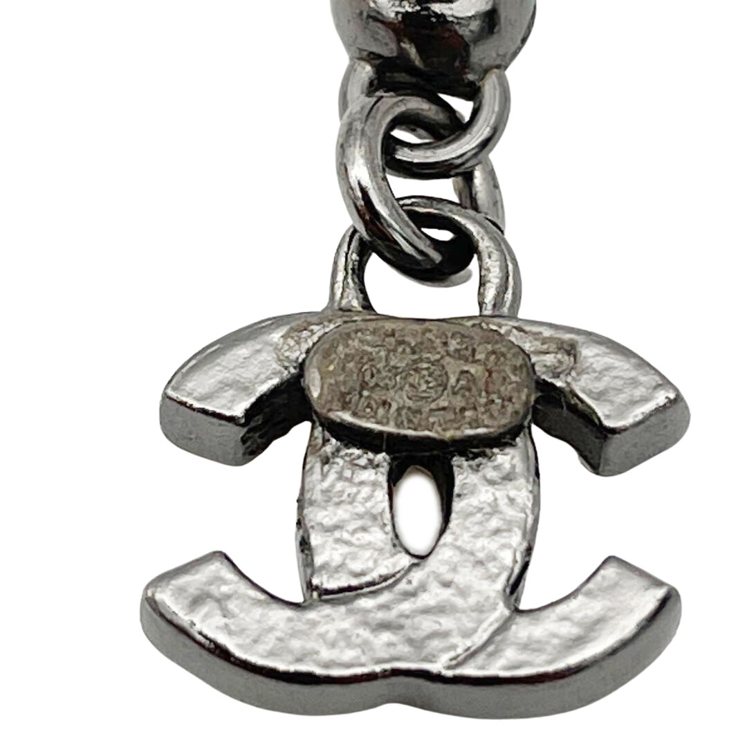 CHANEL シャネル スイングピアス ココマーク ラインストーン 05A