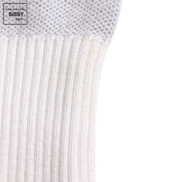 ■シャネル■ スポーツライン ニット グレー アイボリー 08P 42(M) 【CHANEL】