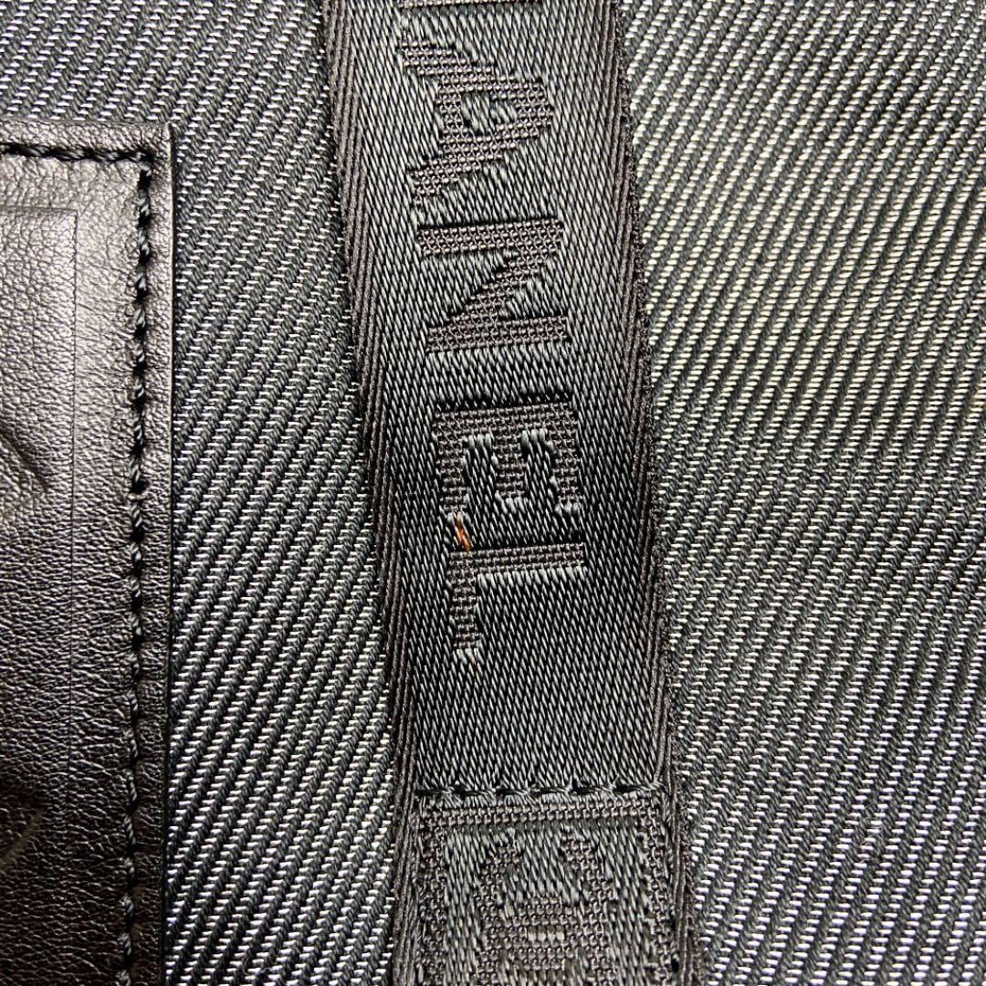 CHANEL シャネル リュックサック バックパック スポーツライン キャンバス グレー ブラック 10番台(2006年頃製造)