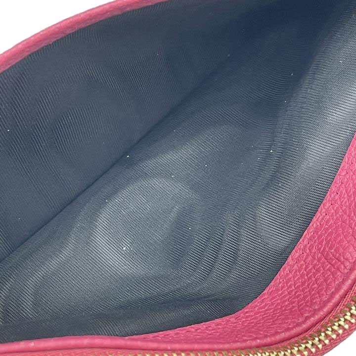 DOLCE&GABBANA ドルチェアンドガッバーナ 長財布 ピンク レザー