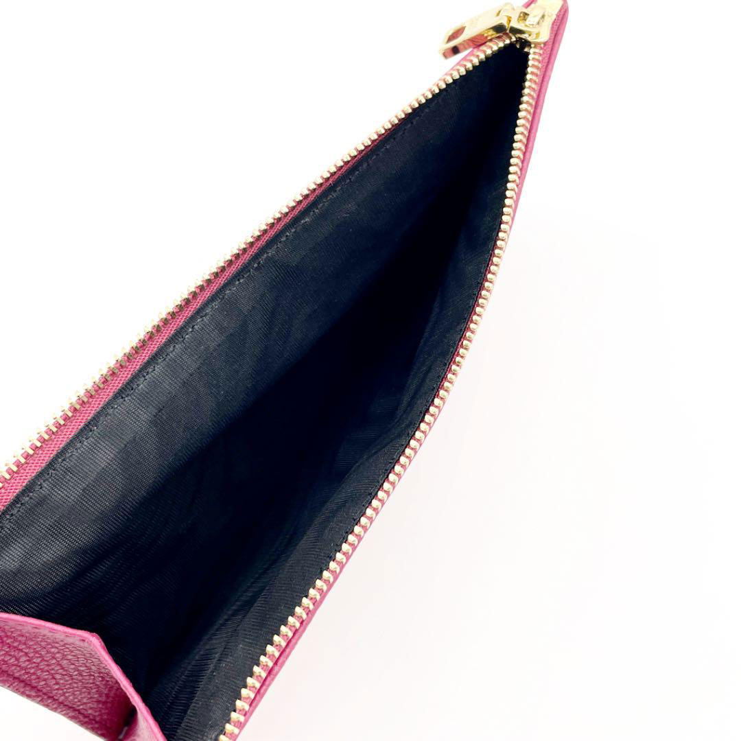 DOLCE&GABBANA ドルチェアンドガッバーナ 長財布 ピンク レザー